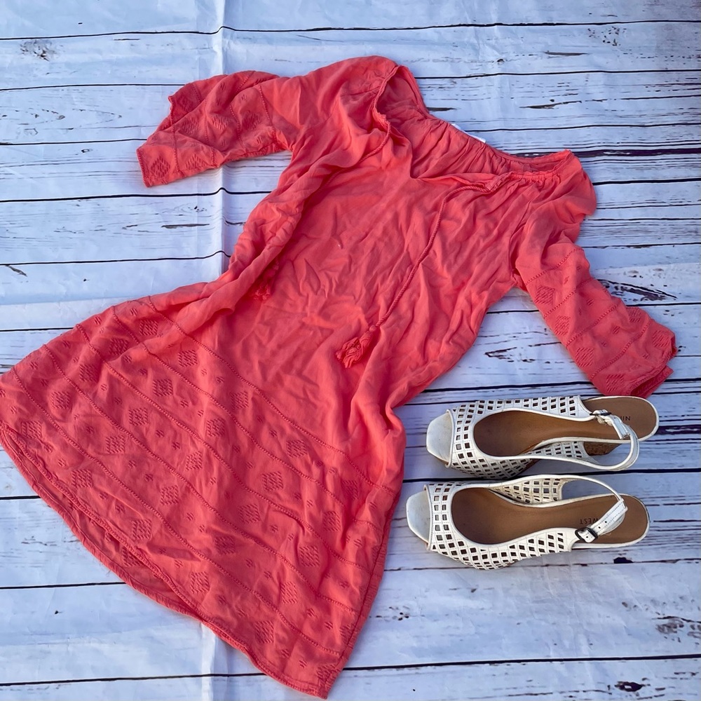 BB Dakota pink / coral dress